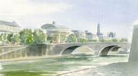Watercolor-Pont-au-Change