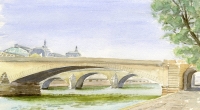 Watercolor-Carousel Bridge