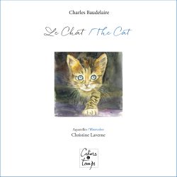 C.L. The cat invites himself in a new folding book